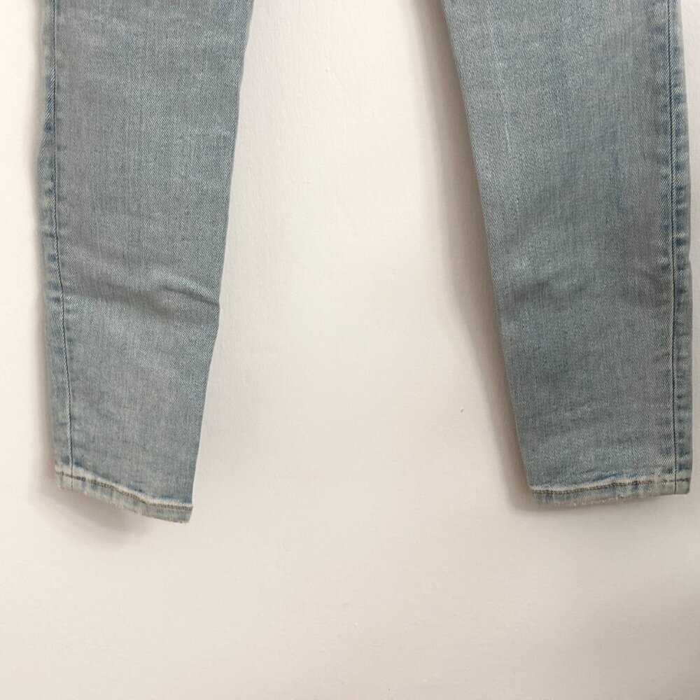NWOT Zara High Rise Light Washed Denim Sz 4 Skinny Jeans - Picture 10 of 11